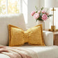 ✨50% Rabatt✨🎀 Chenille-Kissen Schleifenform | Weiches Dekokissen für Sofa & Bett – Flauschig & Gemütlich ✨