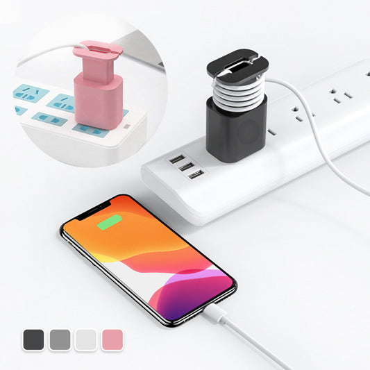 🎁 50% RABATT! 🔌 Tragbare All-in-One-Ladegerät-Hülle aus Silikon – Schützt Kabel & Netzteil, kompakt & ordentlich – Perfekt für Reisen, Büro & Zuhause ✨