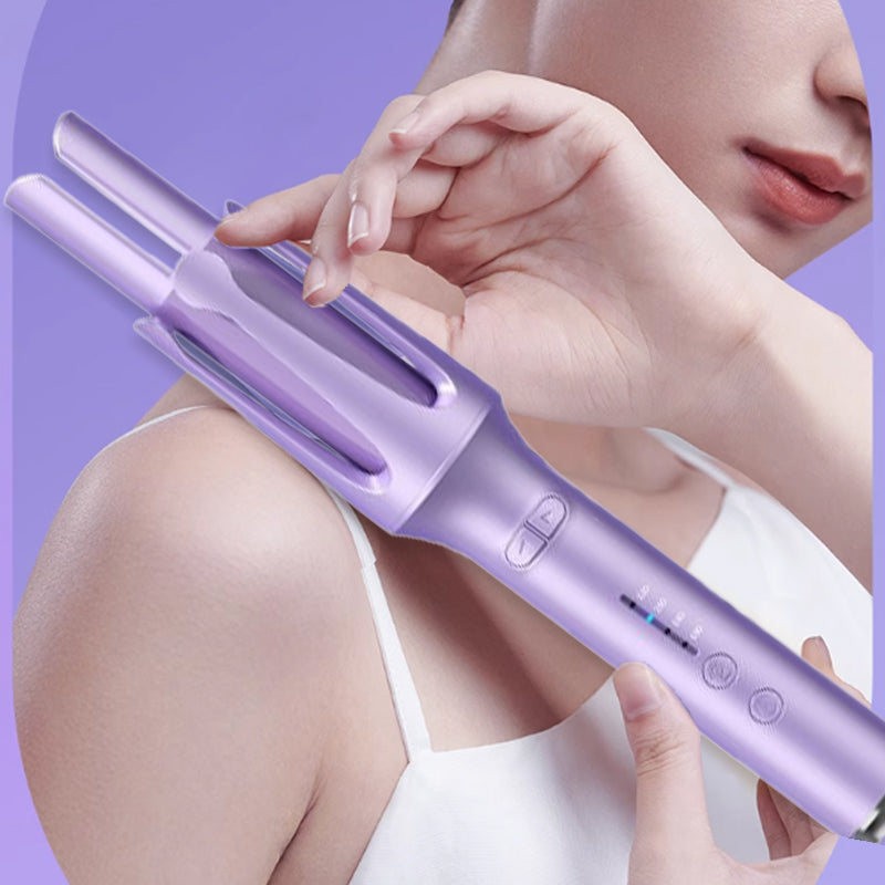 ✨Mach es jedem leicht, traumhaft schöne Locken zu zaubern 😍Vollautomatischer Lockenstab – das perfekte Styling-Tool für deine Haare.