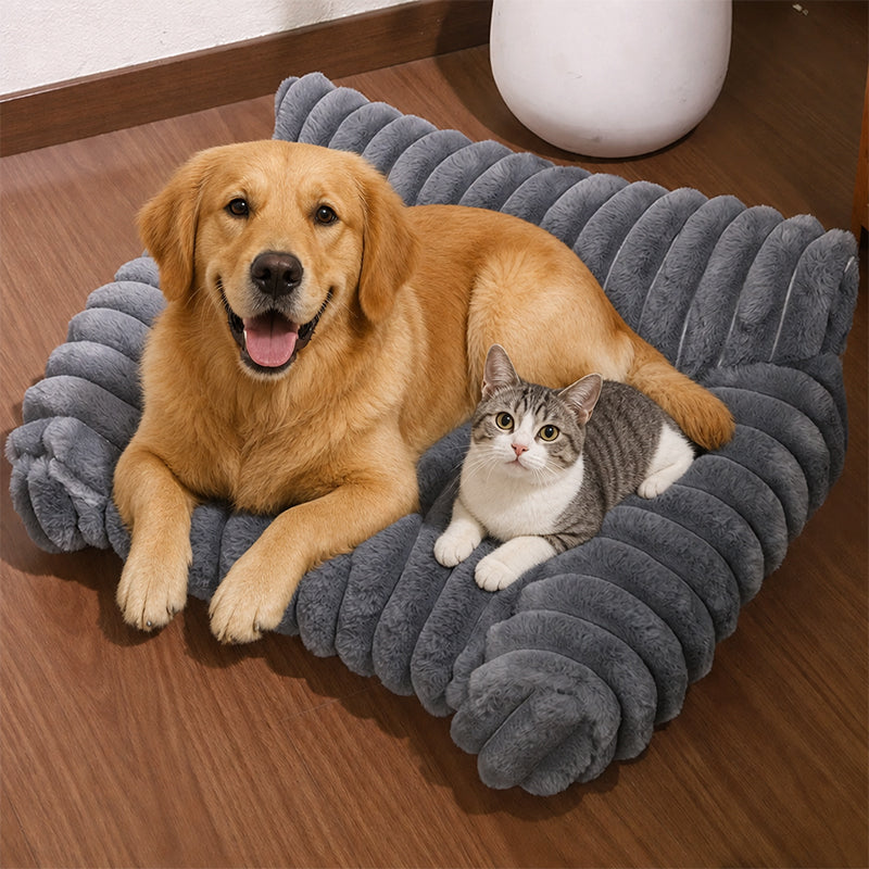 ⏳Zeitlich begrenztes Sonderangebot⏰Gemütliches Sofa-Haustierbett, weiche Polsterung, rutschfester Boden, perfekt für Katzen und Hunde🛋️✨