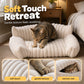 ⏳Zeitlich begrenztes Sonderangebot⏰Gemütliches Sofa-Haustierbett, weiche Polsterung, rutschfester Boden, perfekt für Katzen und Hunde🛋️✨