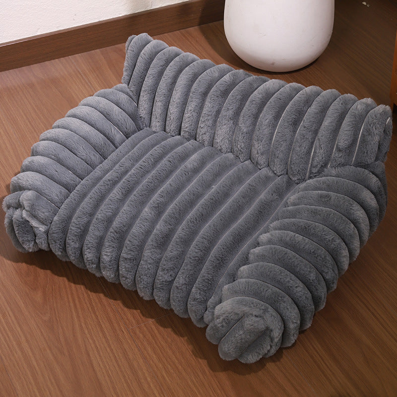 ⏳Zeitlich begrenztes Sonderangebot⏰Gemütliches Sofa-Haustierbett, weiche Polsterung, rutschfester Boden, perfekt für Katzen und Hunde🛋️✨