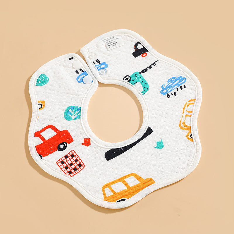 [Best Gift For Baby] Newborn Baby Cotton Drooling Towel Bib
