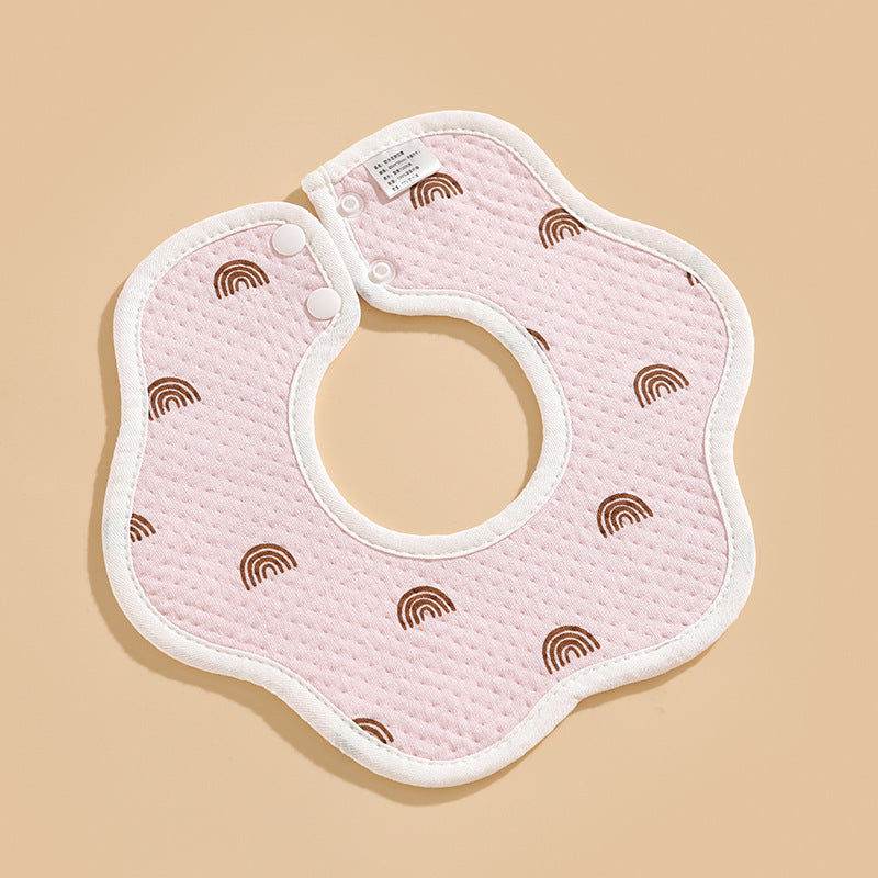 [Best Gift For Baby] Newborn Baby Cotton Drooling Towel Bib