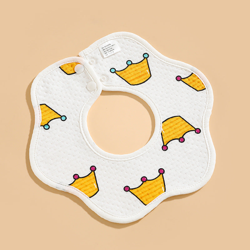 [Best Gift For Baby] Newborn Baby Cotton Drooling Towel Bib