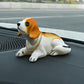 🐶 50 % RABATT!🚗 Sorgt für nette Auto‑Atmosphäre – Süßer Hund Wackelkopf‑Dekor, niedliches Design, standsicher