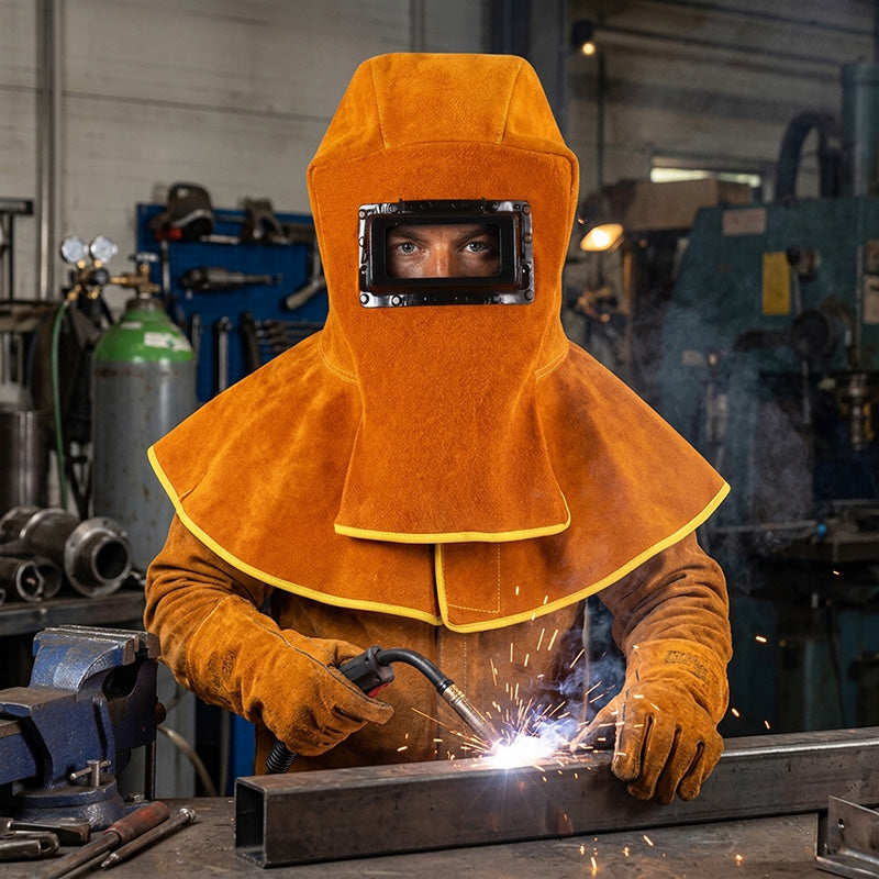 Hochleistungs-Schweißmaske mit Hals- und Schulterabdeckung