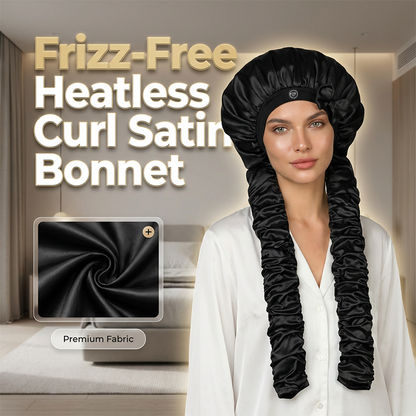 Heatless Curl Satin Bonnet for Sleeping