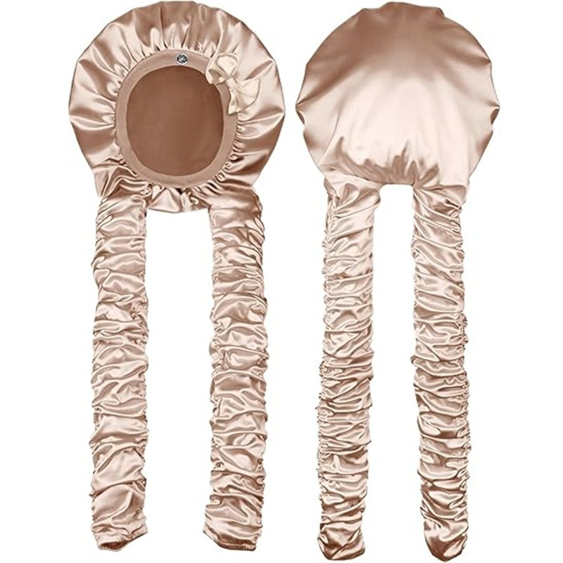 Heatless Curl Satin Bonnet for Sleeping