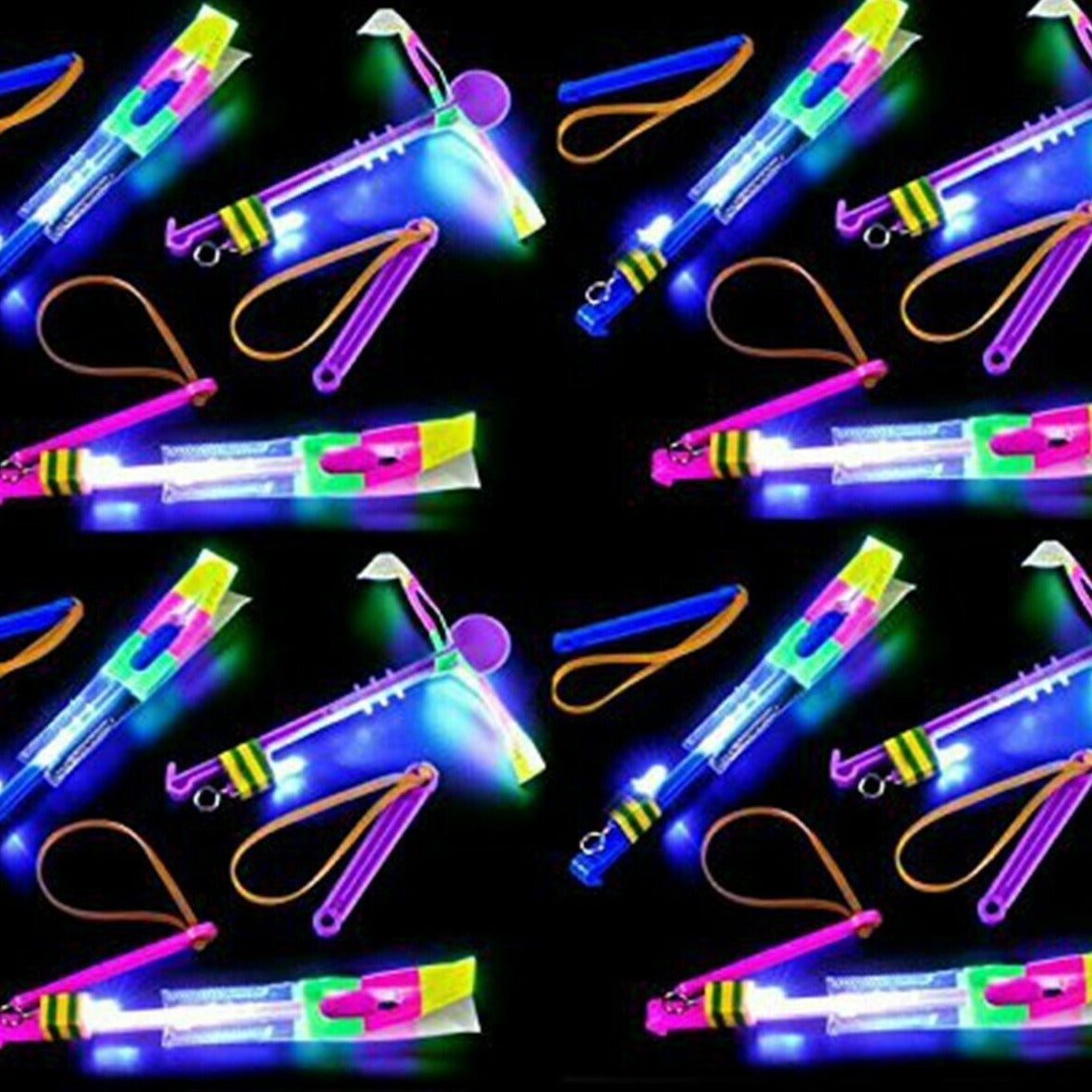 🚁 50% RABATT! 🎯 LED Hubschrauber-Schießer – Leuchtend, fliegend & spaßig ✨