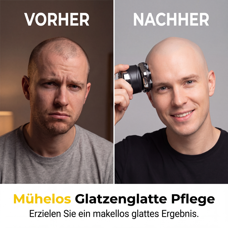📢📢50% RABATT !!⏰Elektrischer Rasierer mit 7 Klingen und LED-Anzeige