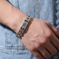 🤙 NUR FÜR KURZE ZEIT 50% RABATT! ⚡ Herren Retro Sechssilben-Mantra-Armband – Bedeutungsvoll, Maskulin, Auffällig ✨
