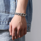 🤙 NUR FÜR KURZE ZEIT 50% RABATT! ⚡ Herren Retro Sechssilben-Mantra-Armband – Bedeutungsvoll, Maskulin, Auffällig ✨