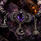 💎Exclusive jewelry💎Gotisches lila Strassstein-Halloween-Armband