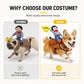 🤠Lustiges Cowboy-Reiter Hundekostüm