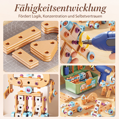 📢📢 JETZT 50 % RABATT!! ⏰Pädagogisches DIY-Werkzeugset für Kinder