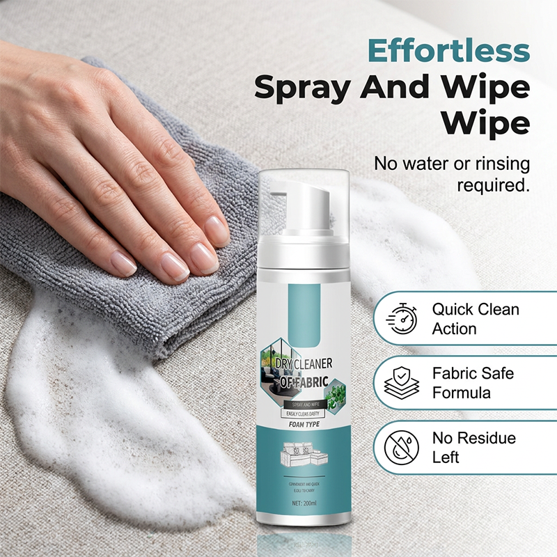 💥 50% Rabatt!  Textil-Schaumreiniger ohne Nachspülen – einfach aufsprühen, einwirken lassen, abwischen – keine nassen Polster, kein Warten – ideal für Sofa, Matratze & Auto 🛋️🚗✨