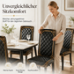 ⚜️ 50 % Rabatt ! Elegante Barock-Stuhlhusse – Königlicher Charme, perfekter Schutz! 🖤 Grenzenlose Stretch-Passform, weich & bequem, waschbar 🪑