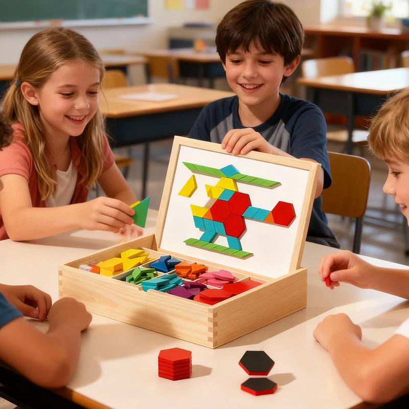 🧩 Solange der Vorrat reicht – 50 % Rabatt! 🎉 Magnetisches Puzzlespiel aus Holz mit Motiven – Fördert Konzentration, Feinmotorik & Kreativität – Perfekt für Kinder & Erwachsene – Kompakt & magnetisch – ideal für Reisen & ruhige Stunden zu Hause ✨