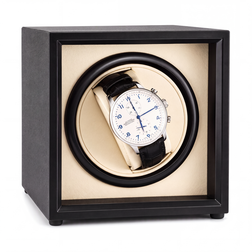 ⌚ 50% RABATT! 🔄 Automatische Uhrenbewegerbox – Drehbar, für mechanische Uhren & praktisch ✨