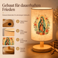 🕯️ 50% RABATT!  Maria-Holzlampe – Gemustertes Design & warmes Licht ✨