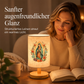 🕯️ 50% RABATT!  Maria-Holzlampe – Gemustertes Design & warmes Licht ✨