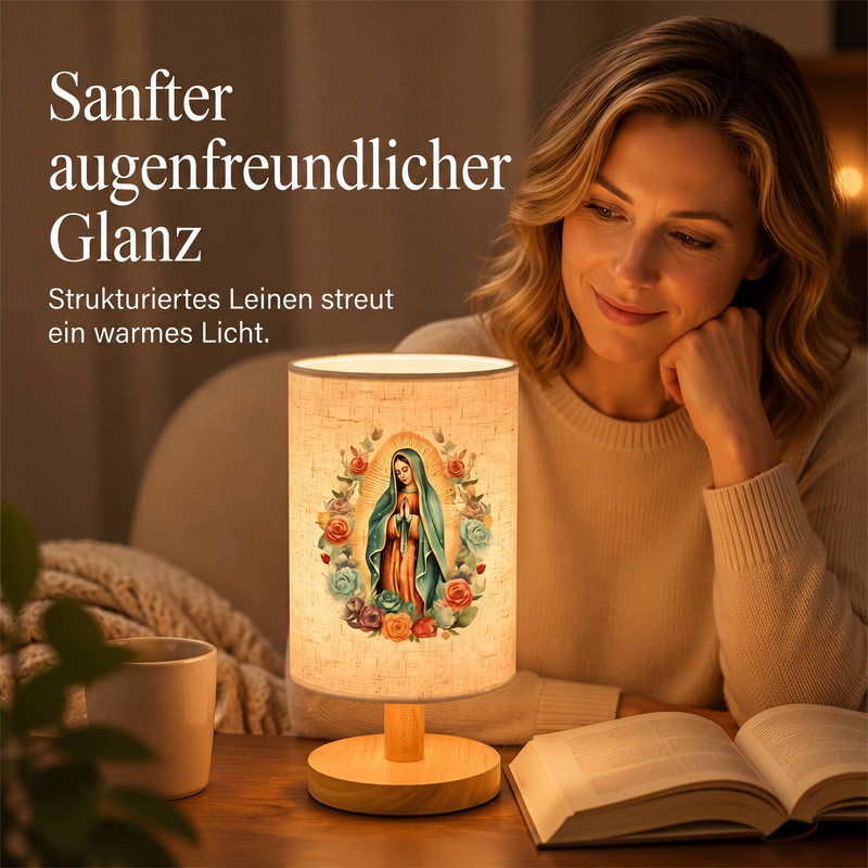 🕯️ 50% RABATT!  Maria-Holzlampe – Gemustertes Design & warmes Licht ✨
