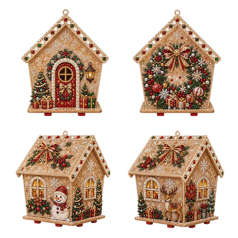 🎄🎁Früher Weihnachtssale – 50% RABATT3D💥🔥DIY Perlenkunst Weihnachtsmal-Set