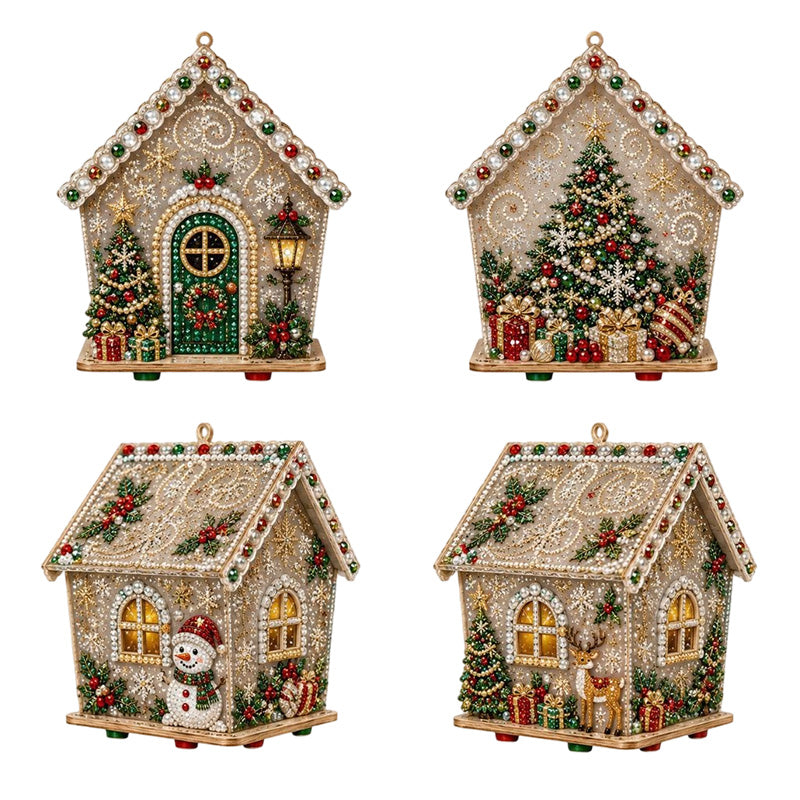🎄🎁Früher Weihnachtssale – 50% RABATT3D💥🔥DIY Perlenkunst Weihnachtsmal-Set