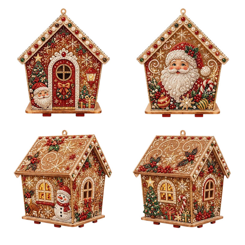 🎄🎁Früher Weihnachtssale – 50% RABATT3D💥🔥DIY Perlenkunst Weihnachtsmal-Set
