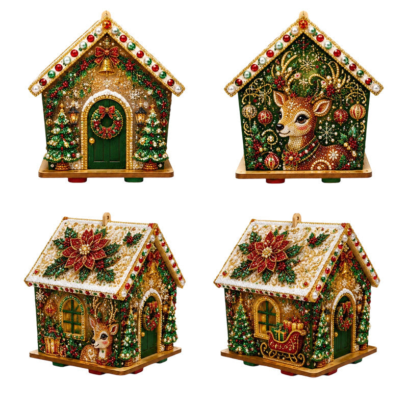 🎄🎁Früher Weihnachtssale – 50% RABATT3D💥🔥DIY Perlenkunst Weihnachtsmal-Set