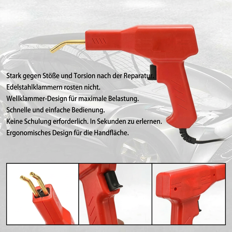 📢📢50% RABATT !!⏰Professionelles Schweißgerät zur Rissreparatur & Schweißdraht (400 Stück)