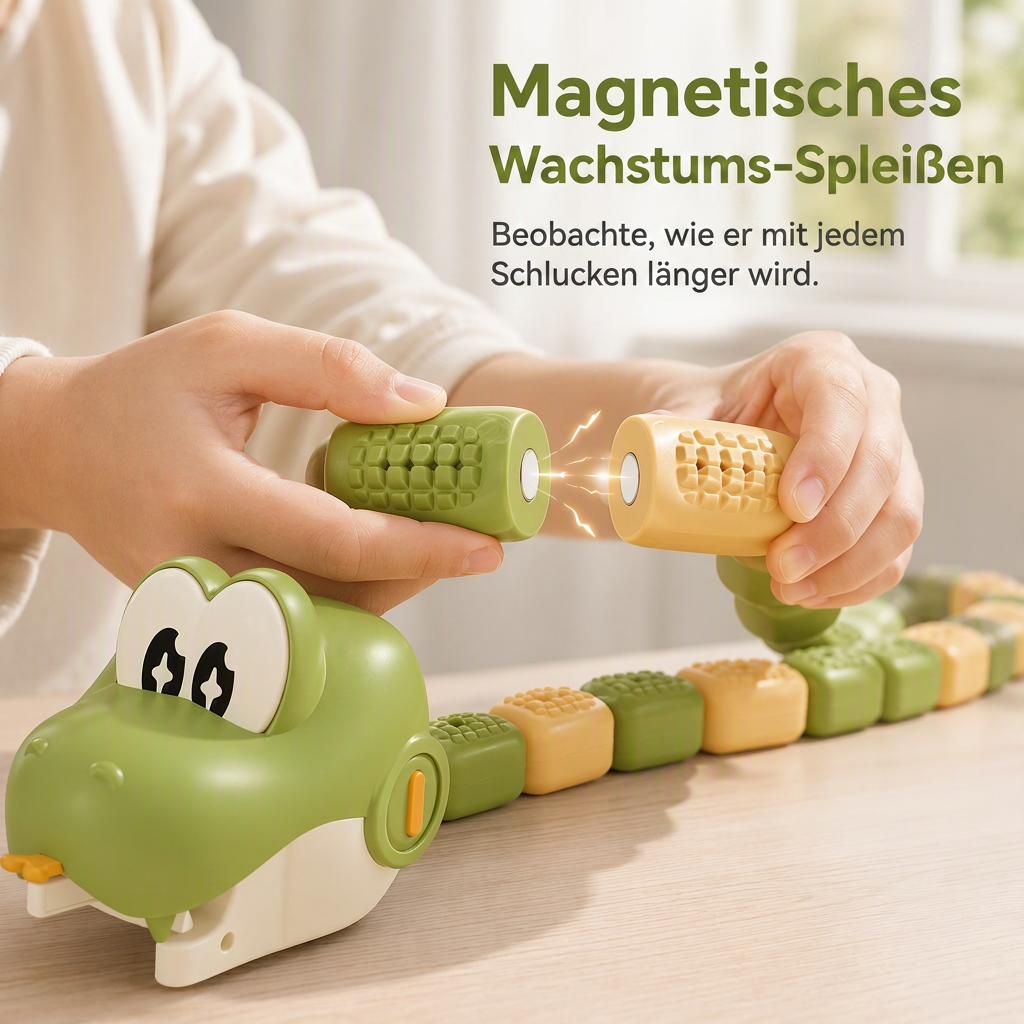 🐍🎮 RC Battle Snake – 50 % Rabatt! Magnetisches Zusammenstecken zum Verlängern, präzise Fernsteuerung – interaktiver Eltern-Kind-Wettbewerb. ⚡