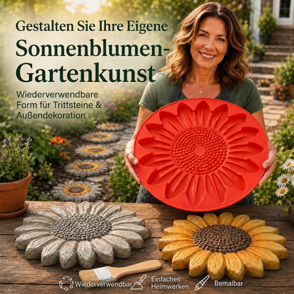 🌻 JETZT 50% RABATT! 🎨 Wiederverwendbare Gartengussform – Kreative Designs, langlebig & einfach zu verwenden – Gestalten Sie mühelos einzigartige Gartendekorationen ✨