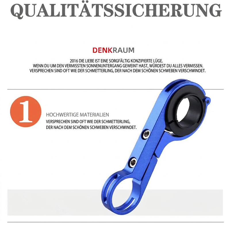 📢📢Multifunktionale Fahrrad-Lenkerverlängerung für Zubehör