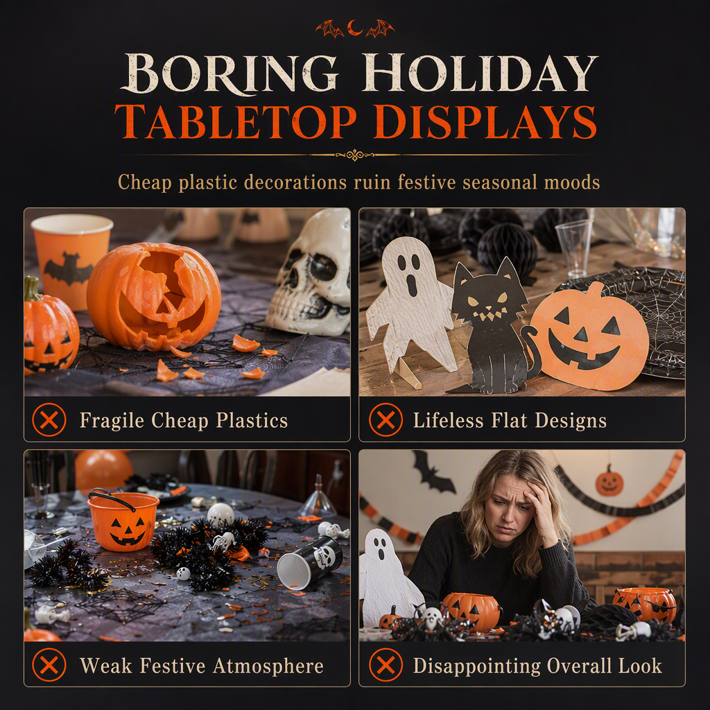 💀 50% RABATT! 🎃 Skelett-Figur – Gotische Herz-Handgeste, handbemalte Knochendetails & robuste Harzkonstruktion – Gruselige Schreibtisch- & Regaldekoration ✨