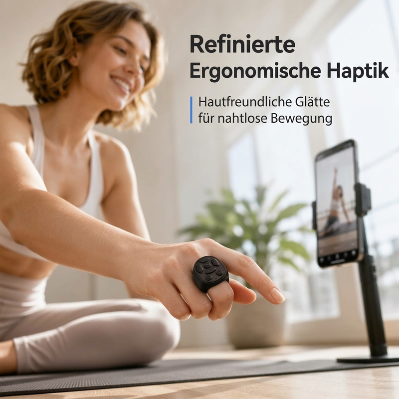 📢📢50% RABATT !!⏰Multifunktionaler Bluetooth-Ring-Fernbedienung