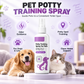 Haustier Toilettentraining-Spray für Hunde & Katzen – Erziehungsspray für Stubenreinheit (100ml)
