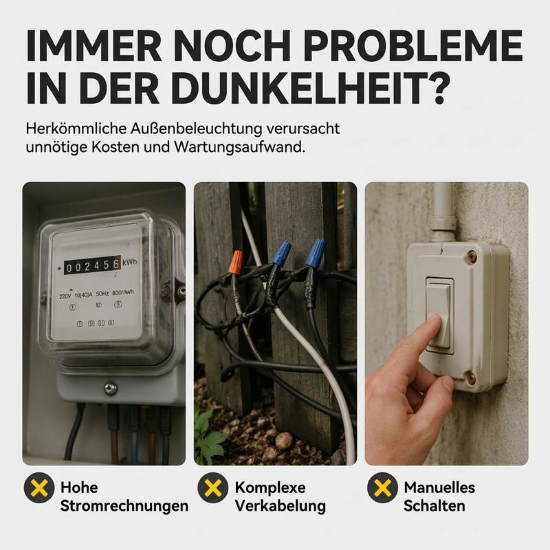 ☀️50% RABATT💡Solarleuchten für Außen – stromsparend, langlebig und die ganze Nacht für stimmungsvolle Beleuchtung 🌙🏡