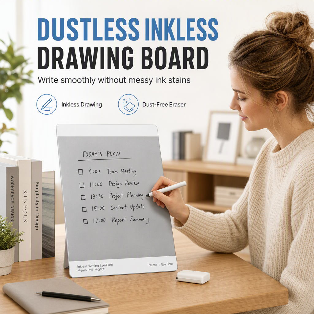 🎁2026 Neuheiten 50% RABATT💥Magnetisches Whiteboard – Tintenlos, staubfrei & augenschonend ✨