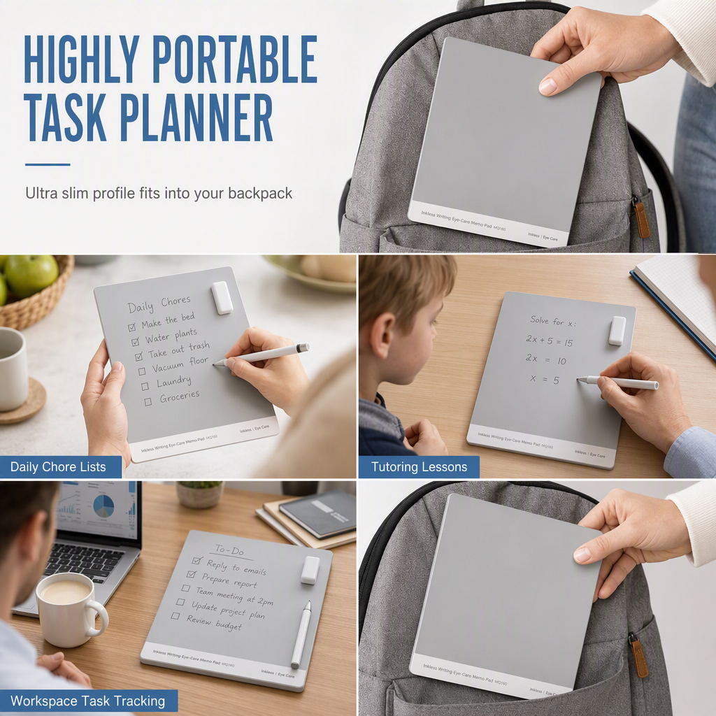 🎁2026 Neuheiten 50% RABATT💥Magnetisches Whiteboard – Tintenlos, staubfrei & augenschonend ✨