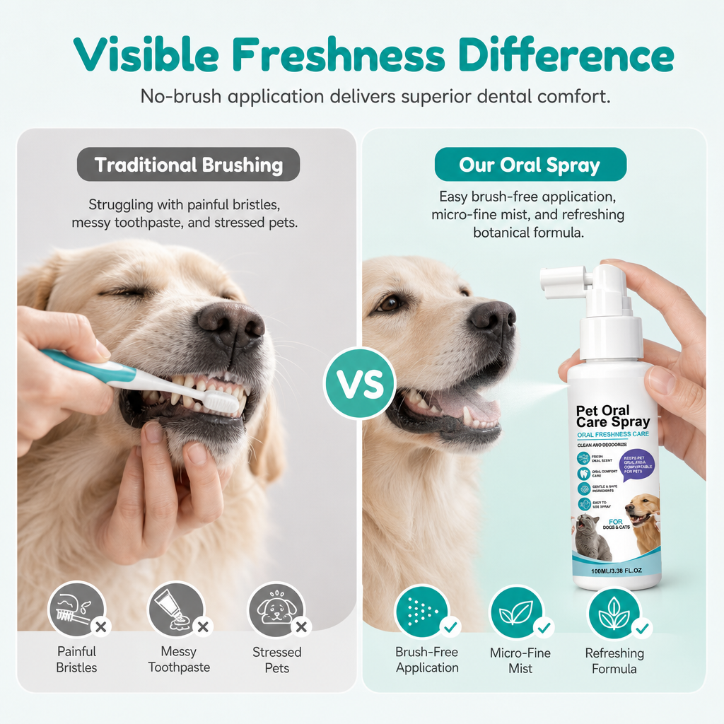 Mundpflegespray für Hunde und Katzen