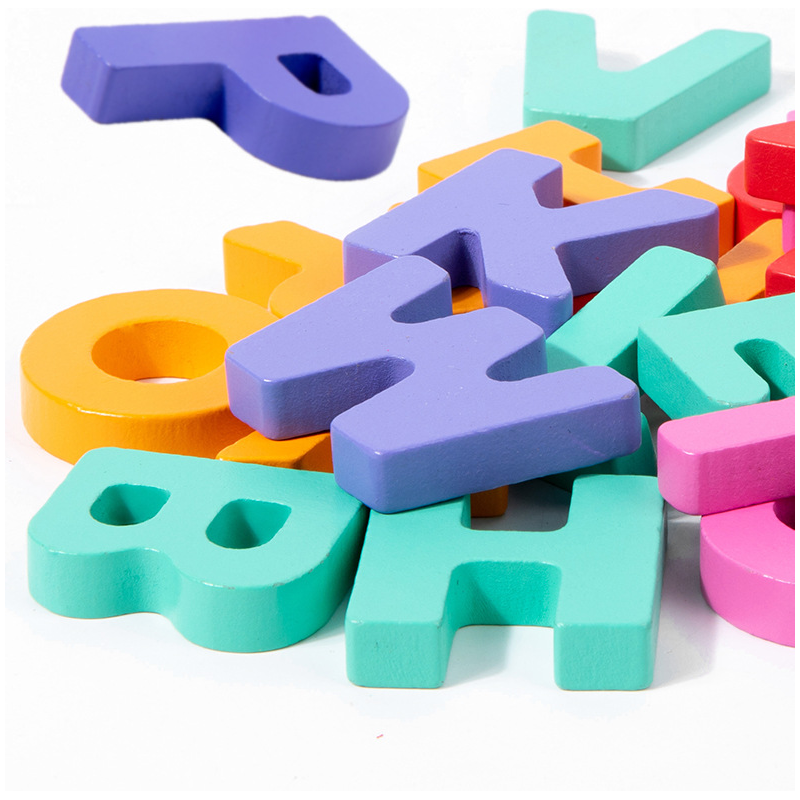 26-teiliges Holz-Buchstaben & Tier-Zuordnungsspielzeug