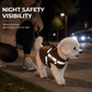 🐶 Wintermantel für Hunde mit integriertem Geschirr – warm, mit Reflektorstreifen, für kleine & mittlere Hunde