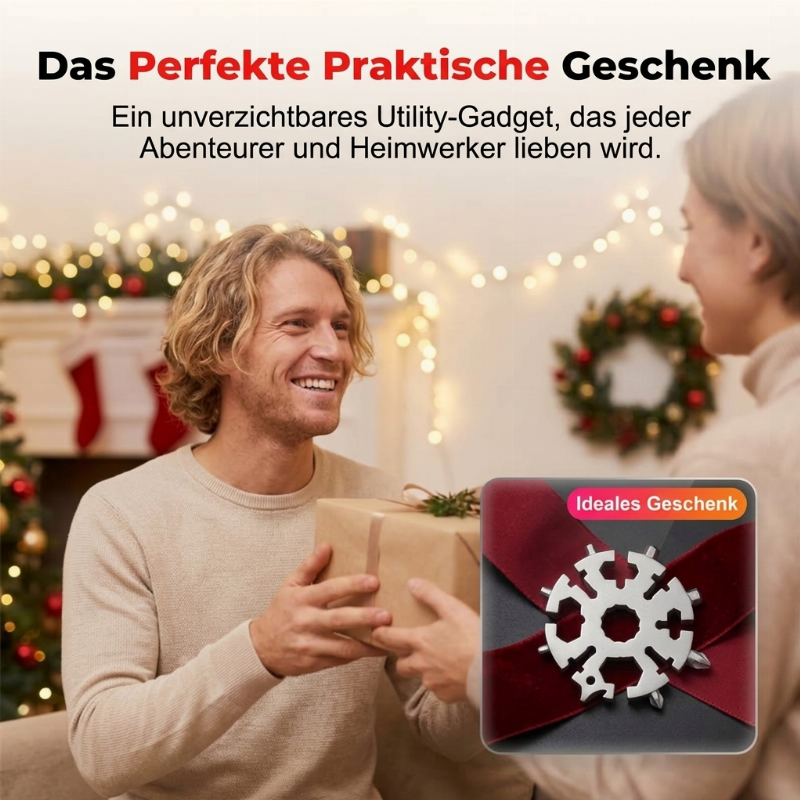 20-in-1 Schneeflocken-Multitool