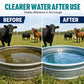 💧 Schnell lösliche Reinigungstabletten für Viehtränken und Wassertanks🐄