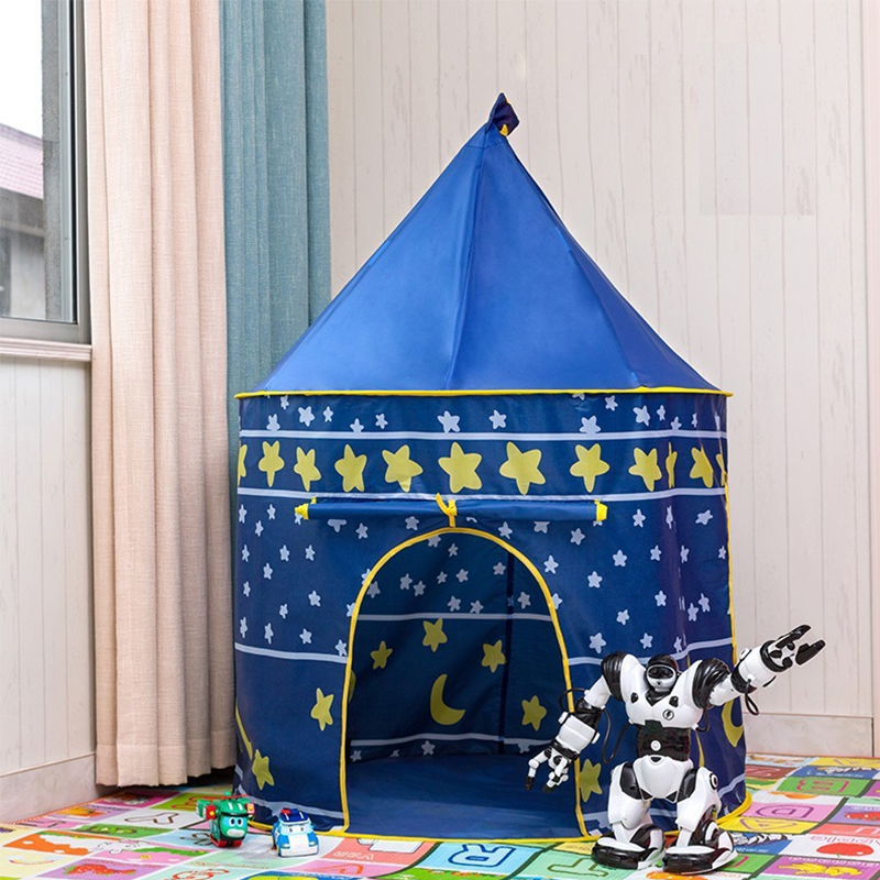 🎪 Kinder-Spielzelt mit Rolltür – Tragbares Spielschloss für Drinnen & Draußen ✨