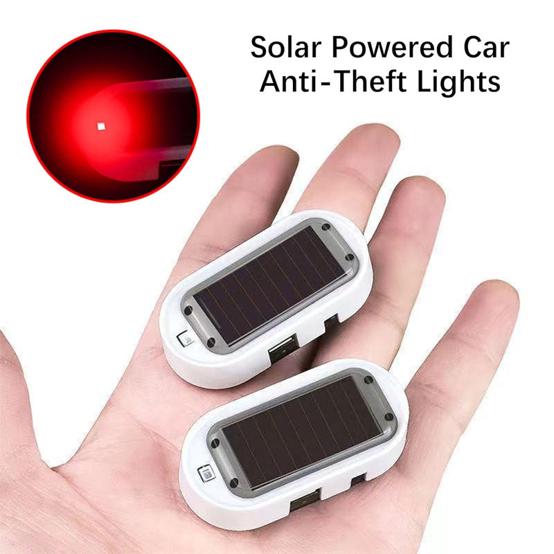 🚗 50% RABATT! 🚨 Solar-LED mit Blinksignal