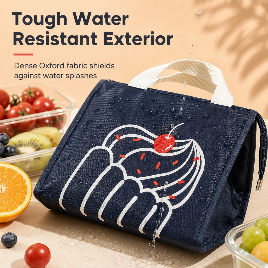 🍱 50% RABATT! 🥗 Isolierte Lunchtasche – Verdickt & hält Mahlzeiten frisch ✨