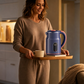 Elektrischer Thermo-Wasserkocher mit LED-Temperaturanzeige – 3,0L Edelstahl & 55°C Warmhaltefunktion
